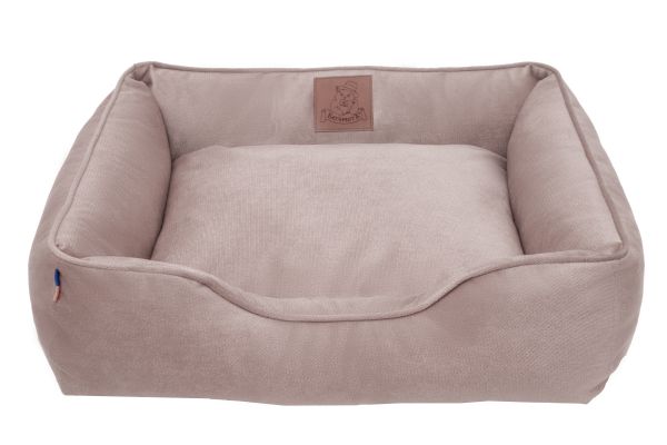 Лежак для котів та собак бежевий