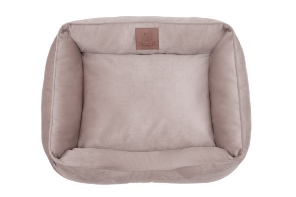 Лежак для котів та собак бежевий